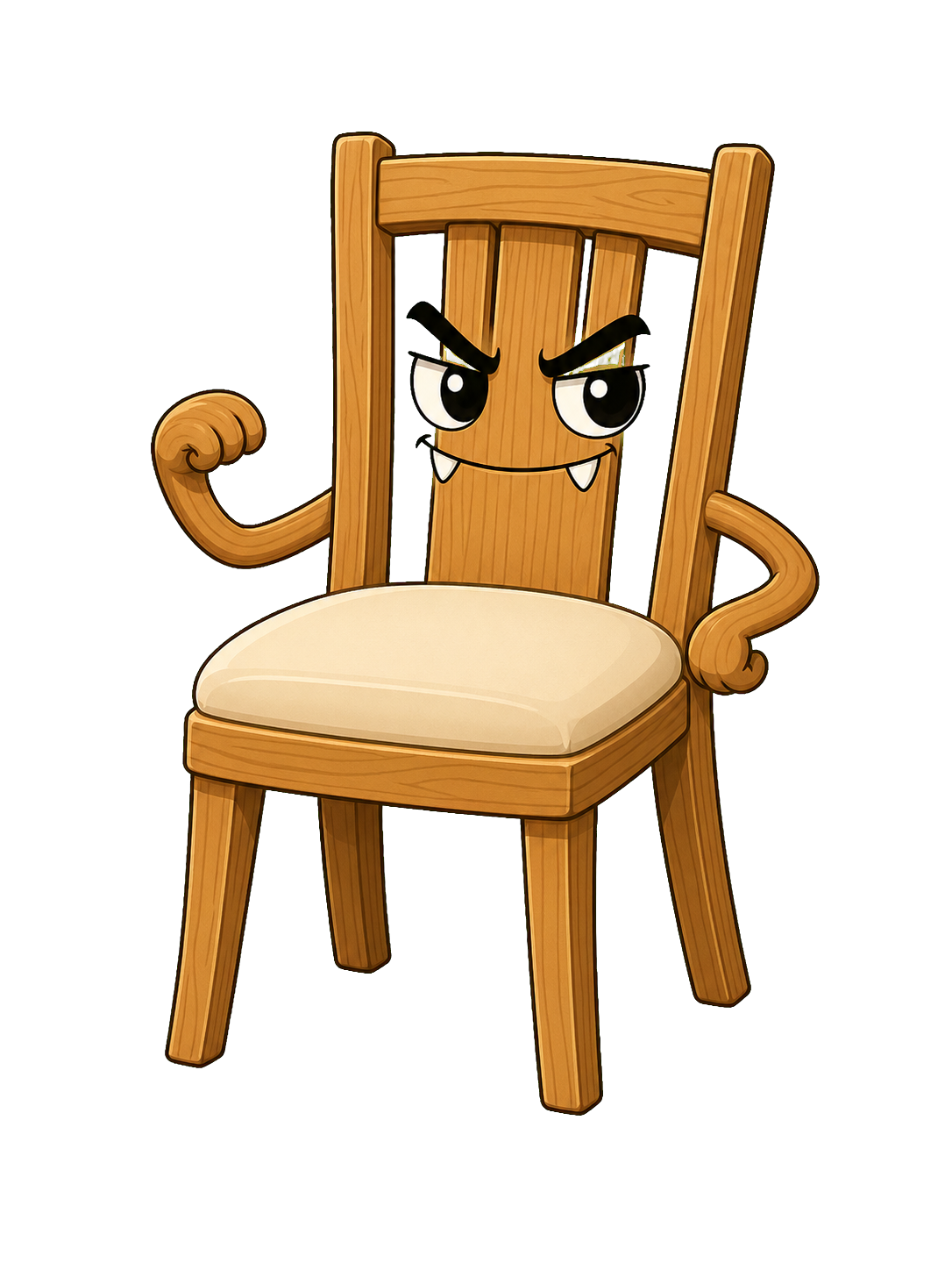Dining chair villain