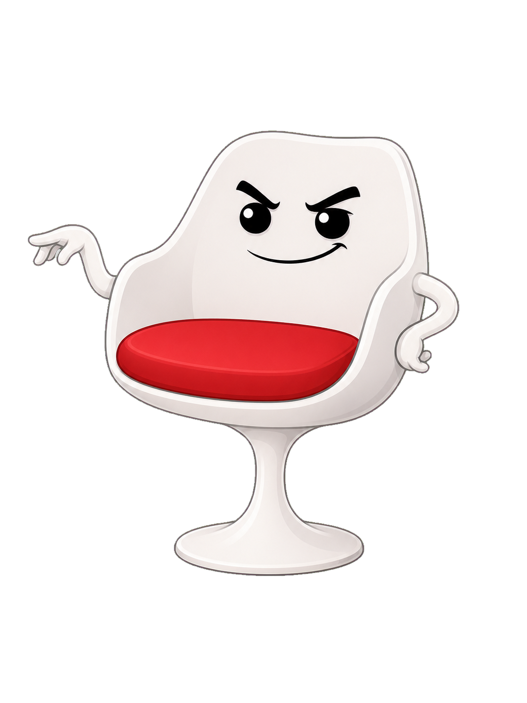 Tulip chair villain