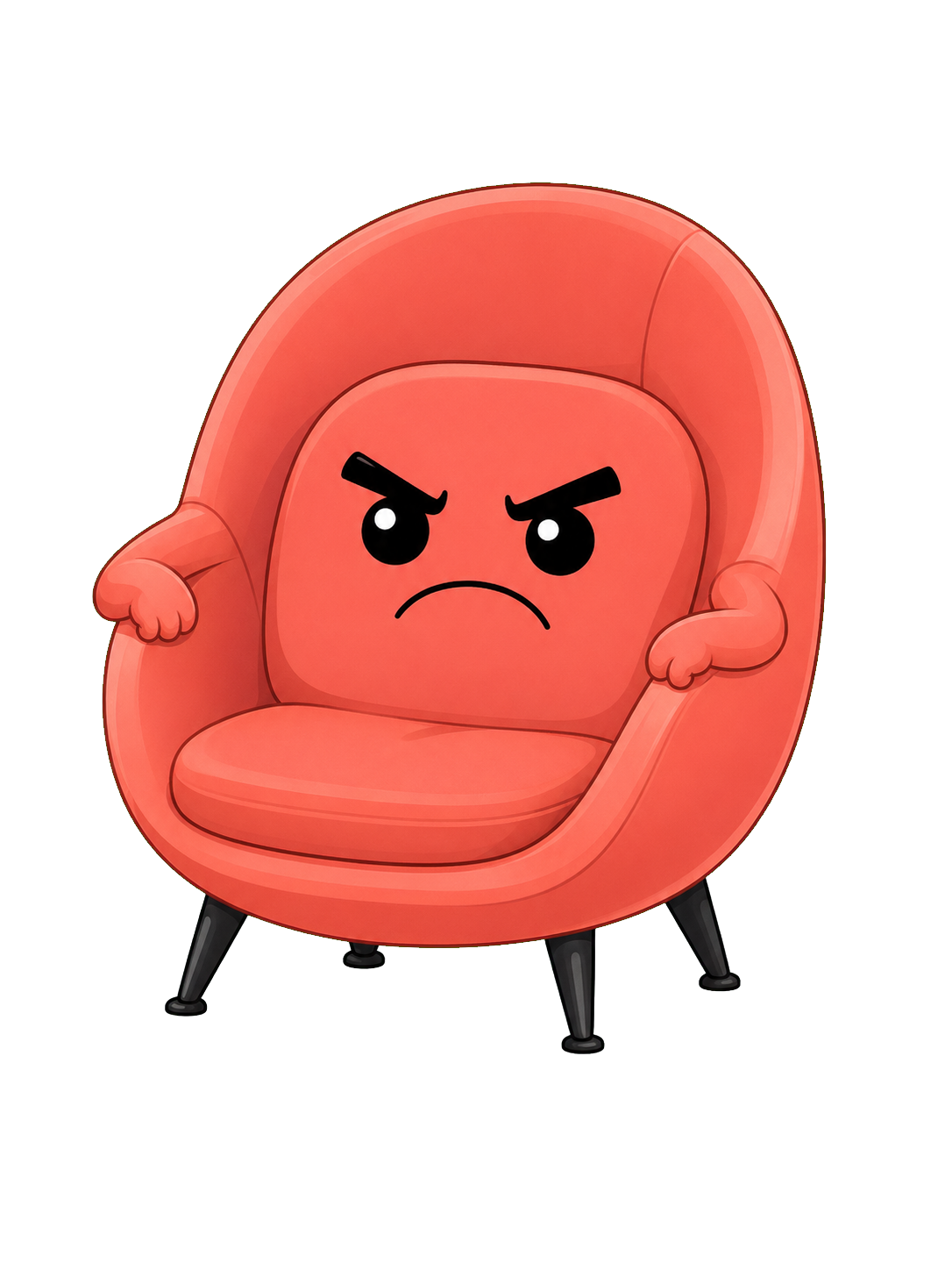 Womb chair villain
